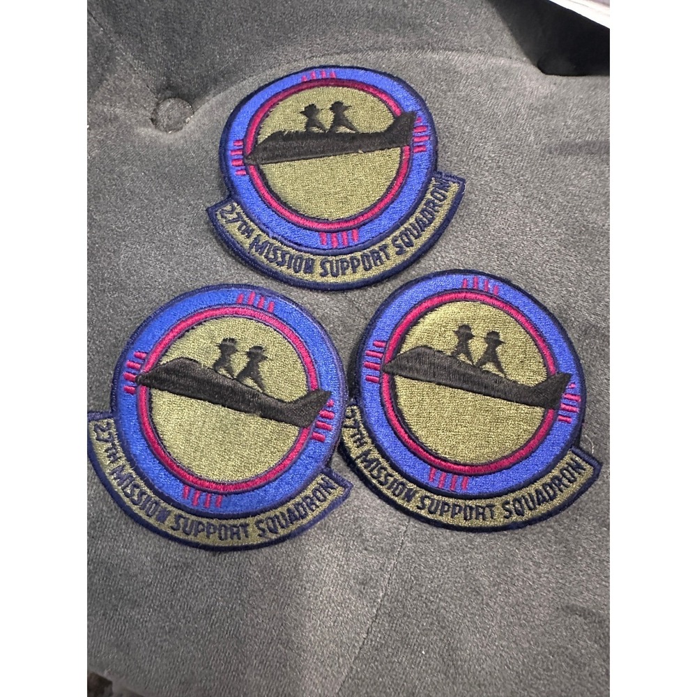 27th Mission Support Squadron Military Patch Embroidered